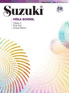 Portada de Suzuki Viola School, Vol 3: Viola Part, Book & CD