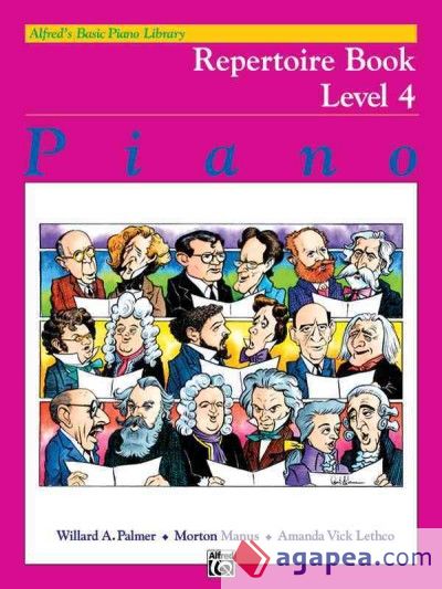 ALFREDS BASIC PIANO REPERTOIRE LVL 4