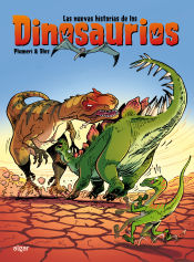 Portada de nuevas historias de los dinosaurios, Las