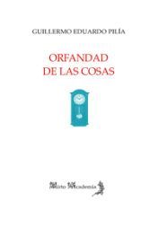 Portada de ORFANDAD DE LAS COSAS