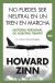 Portada de No puedes ser neutral en un tren en marcha, de Howard Zinn