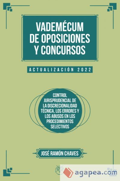 VADEMÉCUM DE OPOSICIONES Y CONCURSOS. ACTUALIZACION 2022