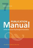 Portada de Publication Manual of the American Psychological Association