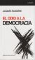 Portada de EL ODIO A LA DEMOCRACIA, de Jacques Rancière