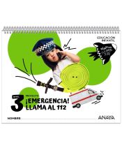 Portada de ¡Emergencia! ¡Llama al 112!. Nivel 3