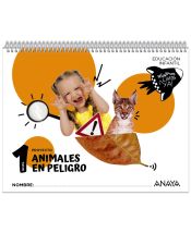 Portada de Animales en peligro. Nivel 1