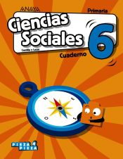 Portada de Ciencias Sociales 6. Cuaderno