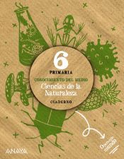 Portada de Ciencias de la Naturaleza 6. Cuaderno