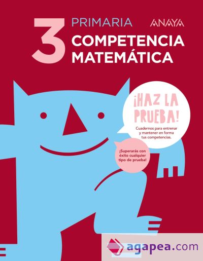 Competencia matemática 3. 3 Primaria