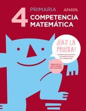 Portada de Competencia matemática 4. 4º Primaria