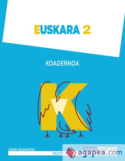 Euskara 2. Koadernoa