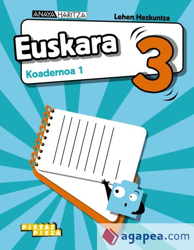 Euskara 3. Koadernoa 1