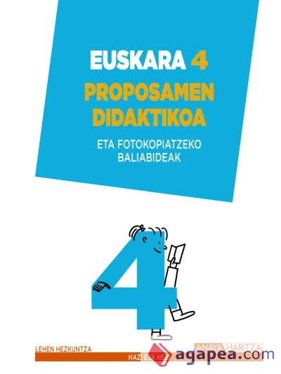 Euskara 4. Proposamen didaktikoa