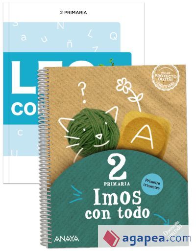 Imos con todo 2. Primeiro trimestre. + Leo e comprendo. 2022