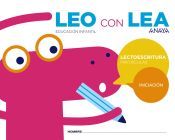 Portada de LEO CON LEA. Iniciación. Mayúsculas