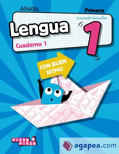 Lengua 1. Cuaderno 1. Con buen ritmo. Cuadrícula