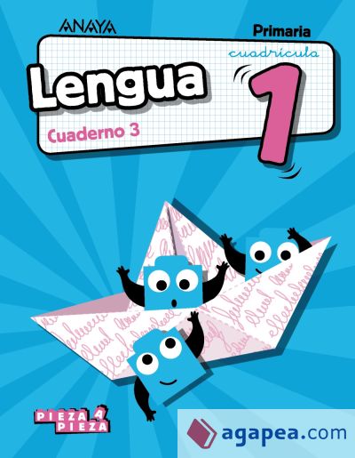 Lengua 1. Cuaderno 3. Cuadrícula