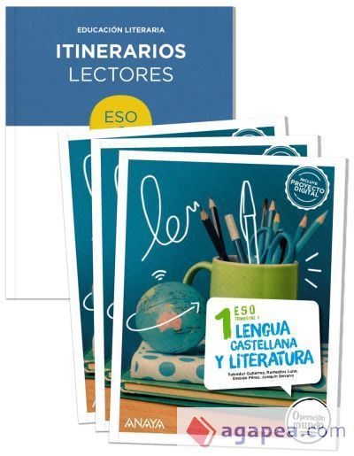 Lengua y Literatura 1. (Trimestres + Itinerarios lectores) Lengua y Literatura 1. (Trimestres + Itinerarios lectores)