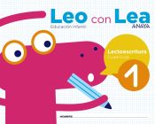 Portada de Leo con Lea 1. Cuadrícula