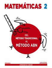 Portada de Matemáticas 2. Método ABN. Del método tradicional al método ABN