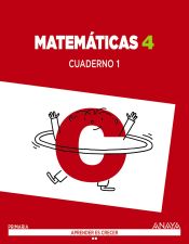 Portada de Matemáticas 4. Cuaderno 1