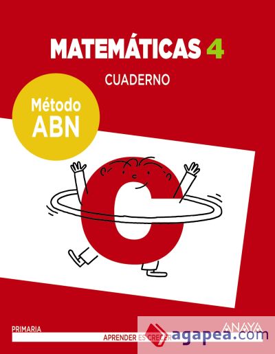 Matemáticas 4. Método ABN. Cuaderno