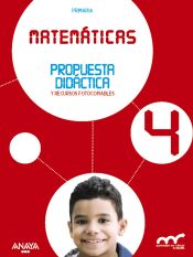 Portada de Matemáticas 4. Propuesta didáctica