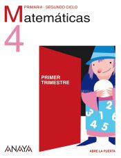 Portada de Matemáticas 4