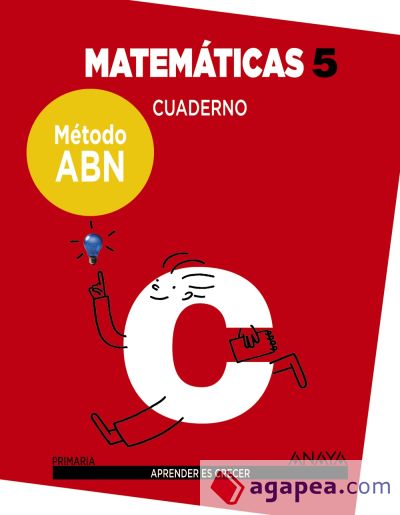 Matemáticas 5. Método ABN. Cuaderno