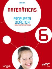 Portada de Matemáticas 6. Propuesta didáctica