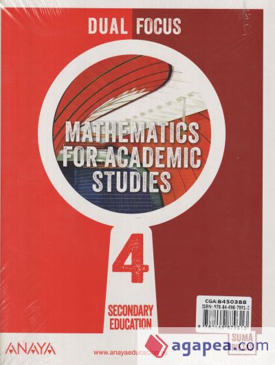 Matemáticas orientadas a las Enseñanzas Académicas 4. + Dual focus