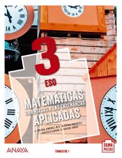 Portada de Matemáticas orientadas a las Enseñanzas Aplicadas 3. Trimestres