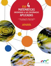 Portada de Matemáticas orientadas a las Enseñanzas Aplicadas 4. (Trimestres)