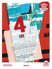 Portada de Matemáticas orientadas a las Enseñanzas Aplicadas 4. Trimestres