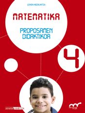 Portada de Matematika 4. Proposamen didaktikoa