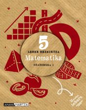 Portada de Matematika 5. Koadernoa 1