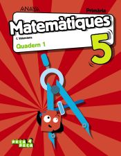 Portada de Matemàtiques 5. Quadern 1