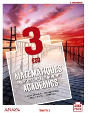Portada de Matemàtiques orientades als ensenyaments acadèmics 3