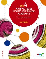 Portada de Matemàtiques orientades als ensenyaments acadèmics 4