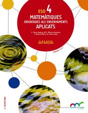 Portada de Matemàtiques orientades als ensenyaments aplicats 4