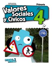 Portada de Valores Sociales y Cívicos 4