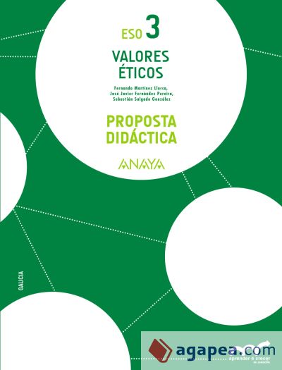 Valores Éticos 3. Proposta didáctica