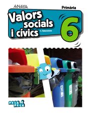 Portada de Valors socials i cívics 6