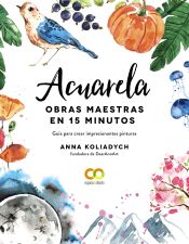 Portada de Acuarela. Obras maestras en 15 minutos