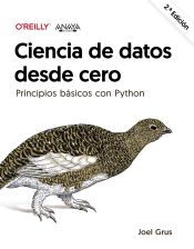 Portada de Ciencia de datos desde cero. Segunda edición