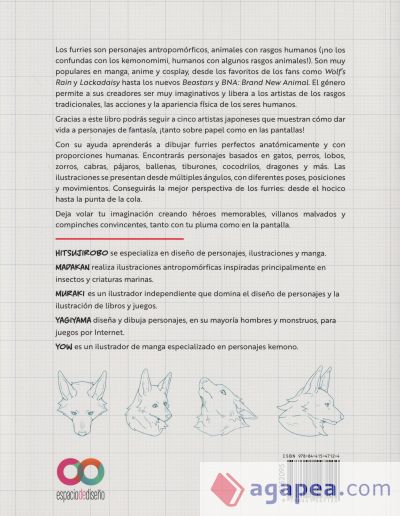 Cómo dibujar manga furries. La guía para crear personajes antropomórficos de fantasía