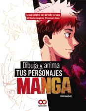 Portada de Dibuja y anima tus personajes manga. La guía completa para aprender las bases del diseño manga con @zesensei_draws