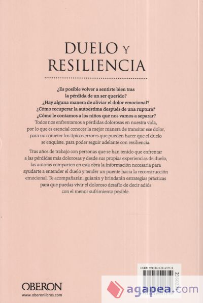 Duelo y resiliencia. Una guía para la reconstrucción emocional