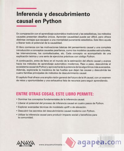 Inferencia causal y descubrimiento en Python