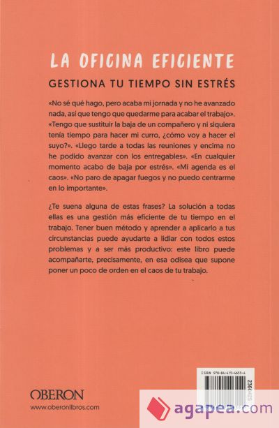 La oficina eficiente. Gestiona tu tiempo sin estrés